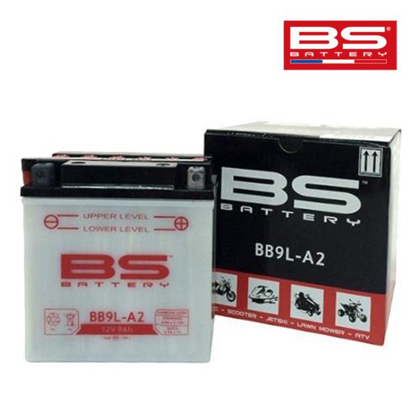 GPX250R/2 EX250E用 BSバッテリー BB9L-A2 (YB9L-A2)互換 バイクバ...