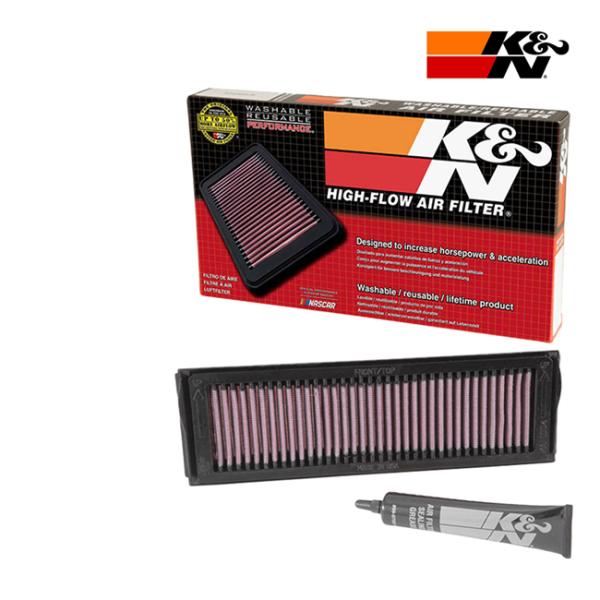 5月上旬入荷予定 セール特価 送料無料 K&amp;N ケイアンドエヌ エアフィルター カワサキ KA-10...