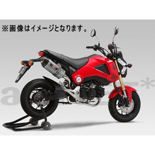 レビューで特典 ヨシムラ マフラー GROM グロム MSX125 機械曲 R-77S サイクロン ...