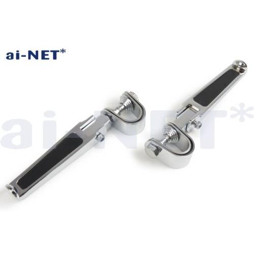 1年保証付 XV250 ビラーゴ FCステップ (ラバートップ) 左右セット 汎用 フレームステップ...