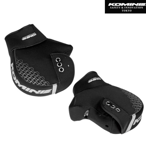 納期未定 KOMINE コミネ バイク用 AK-348 ネオプレンハンドルウォーマー プラス BLK...