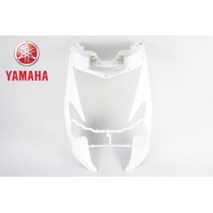 在庫有 YAMAHA ヤマハ 純正品 シグナスX シグナスX125 外装 レッグシールド1 ホワイトメタリック1 白 SE44J(13-15) フロントカウル アッパーカウル｜horidashi