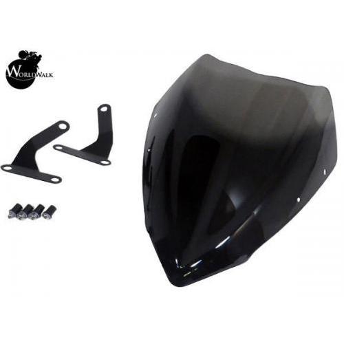 送料無料 スクリーン GROM/グロム JC61用 メーターバイザー ws-16m 風防 防寒(メー...