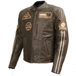 カ*リ様 DEGNER デグナー　ヴィンテージレザージャケット　牛革　ブラウン DEGNER（デグナー） 秋冬 バイク 本革 プロテクター入り フライト