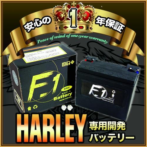 1年保証付 F1 バッテリー HERITAGE SOFTAIL Series(FLSTF FLSTS...