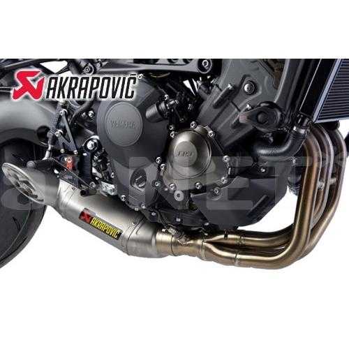 送料無料 AKRAPOVIC/アクラポビッチ MT09 MT-09 /TRACER トレーサー レー...