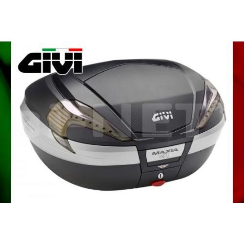 送料無料 GIVI(ジビ) V56NNT MAXIA4シリーズ 未塗装ブラック TECHスモークレン...