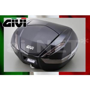 セール特価 送料無料 GIVI ジビ リアボックス バイク用 ボックス モノキーケース V47NNT TECH スモークレンズ 未塗装ブラック(カーボン調) 92472