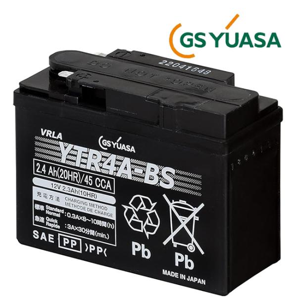 GSユアサバッテリー GTR4A-5/FTR4A-BS/KTR4A-5/互換バッテリー YTR4A-...
