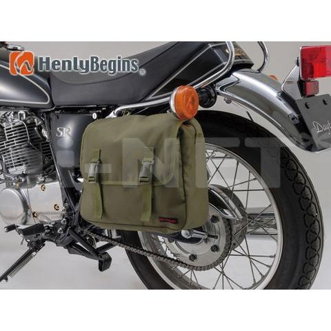 在庫有 送料無料 ツーリングバッグ DAYTONA デイトナ HBサドルバッグMIL 10L グリー...