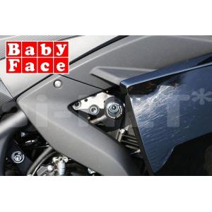 納期未定 入荷後発送 セール特価 レビューで特典 送料無料 Baby Face ベビーフェイス YZF-R25/R3 ABS用 フレームスライダー シティライド｜horidashi