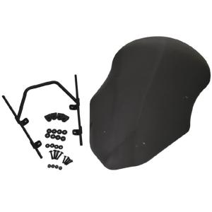 廃番 スクリーン 送料無料 ワールドウォーク製 NMAX(エヌマックス) スマートフォンマウントロングスクリーン ウインドシールド スモーク ウインドスクリーン