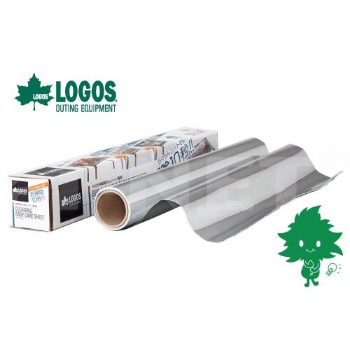 在庫有 LOGOS ロゴス グリルにぴったり BBQお掃除楽ちんシート 極厚 調理用アルミホイル 8...