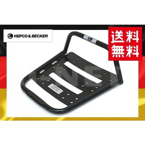 トップケース スチール パイプ型 ブラック 汎用ベース 610050-0001 HEPCO&amp;BECK...