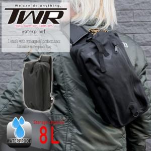 送料無料 Waterproof Backpack(ウォータープルーフ バックパック)TWRオリジナル 防水ボディバッグ 8L 防水ショルダーバッグ(TL10801)メンズ レディース｜horidashi