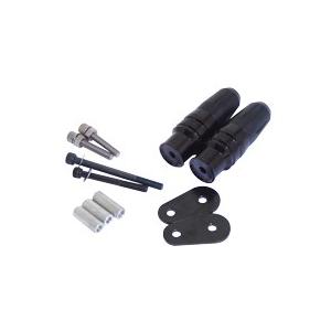 WW製/ワールドウォーク ニンジャ250/400用エンジンガード 左右二本セット