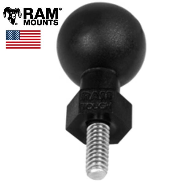 RAM MOUNTS（ラムマウント) ボールマウント ベース無(M6-6mm)オプション アクセサリ...