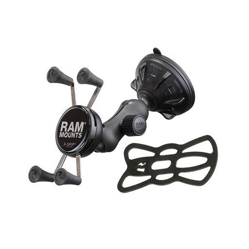 RAM MOUNTS（ラムマウント) Xグリップ(S)&amp;サクションベースセット スマートフォン用 テ...