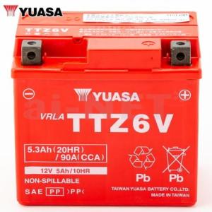 2年保証 YUASAバッテリー ユアサTTZ6...の詳細画像2