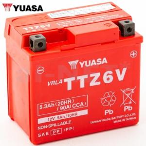 2年保証 YUASAバッテリー ユアサTTZ6...の詳細画像3