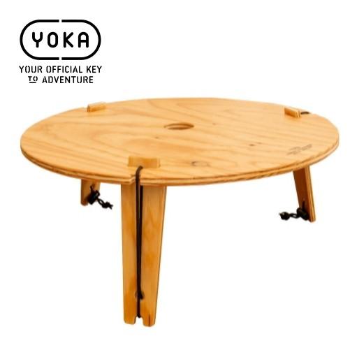 YOKA(ヨカ) トライポッドテーブル・ラウンド TRIPOD TABLE ROUND アウトドア ...