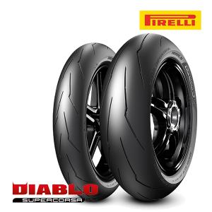 納期未定 正規品 PIRELLI ピレリ DIABLO SUPERCORSA V3 SC1 120/70ZR17 180/60ZR17 ディアブロ スーパーコルサ V3 フロント リア タイヤ 前後セット｜horidashi