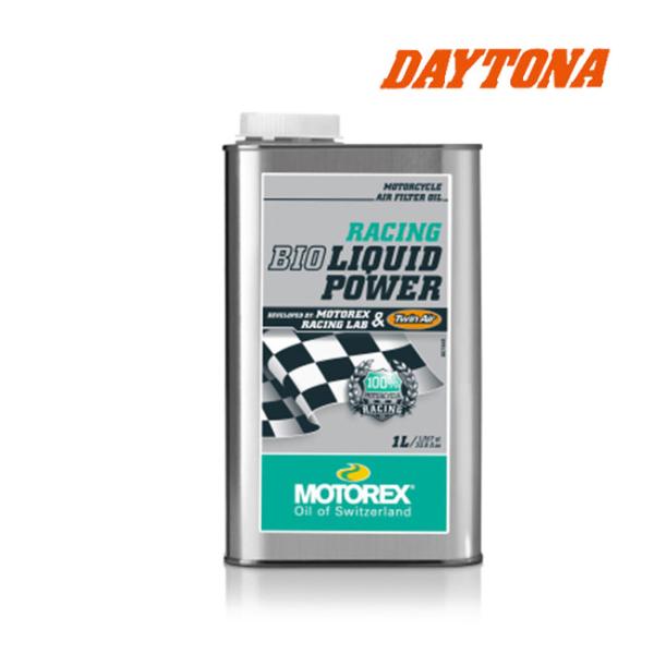 DAYTONA デイトナ MOTOREX/モトレックス エアフィルターオイル 容量1L レーシングバ...