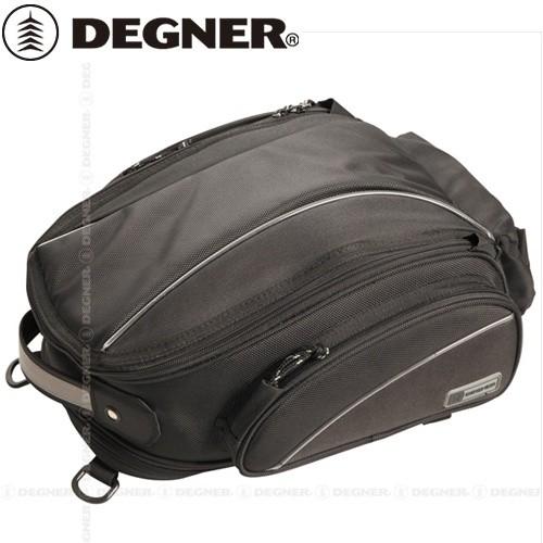 送料無料 DEGNER デグナー NB-119 容量可変式 シートバッグ゛ ブラック 最大16L