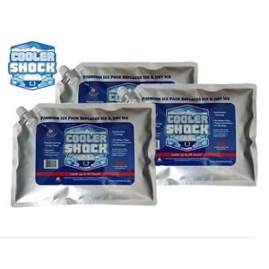 在庫有 お買い得3個セット COOLER SHOCK/クーラーショック 氷点下 パック 保冷剤 冷凍...