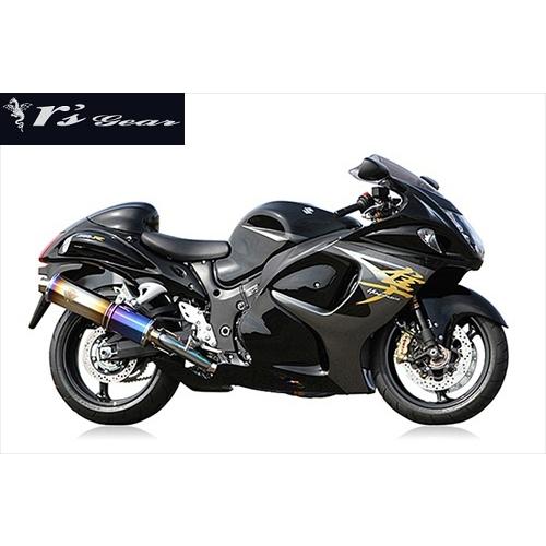 送料無料 アールズギア GSX1300R マフラー S/O クロスオーバルTI 08-18 WS07...