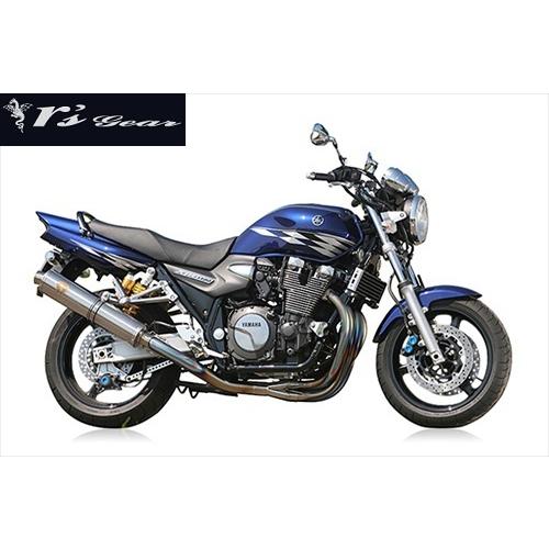 送料無料 アールズギア XJR1300用 マフラー ワイバン シングル カーボン 07-17 WY0...