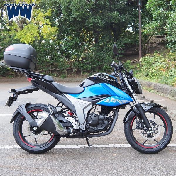 ワールドウォーク ジクサー250/150 2020 用リアキャリア 30リッターリアボックスセット ...