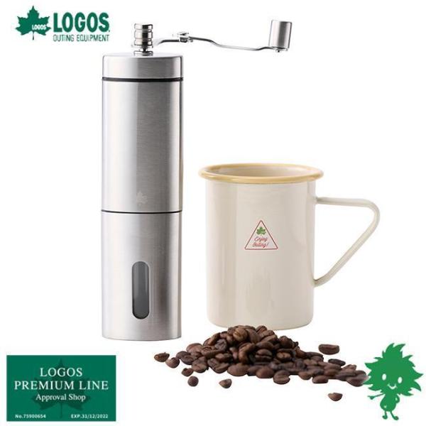 LOGOS ロゴス ポータブルミル 81285041 ハンディコーヒーミル 手動タイプ コーヒーミル...