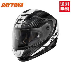 DAYTONA(デイトナ）NOLAN (ノーラン) バイク用 ヘルメット フルフェイス Lサイズ ウルトラカーボン グランツアー(ホワイト/60) 26821｜horidashi