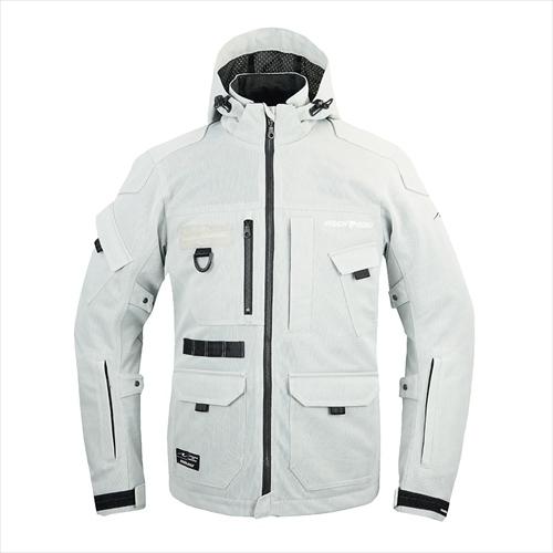 送料無料 ラフ＆ロード RR7349　マウンテンメッシュパーカー シルバー