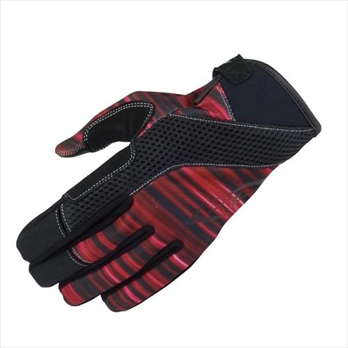 ラフ＆ロード RR8421 ライディングメッシュグローブ ボルドー バイク用グローブ