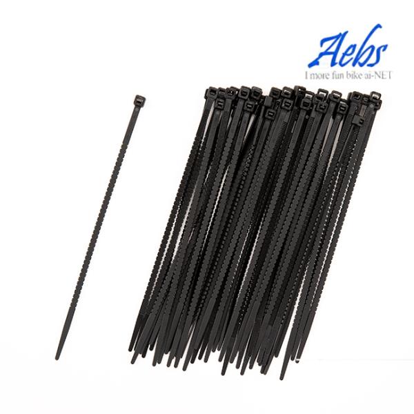 在庫有 エービス/Aebs ツールレスタイラップ 80本セット OCTS150BK80 ブラック ケ...