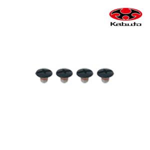 OGK KABUTO オージーケーカブト KAMUI用 カムイ 6×6 ビスセット ブラック/アルミ シールドラチェットビスセット｜アイネット Yahoo!ショッピング店