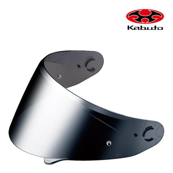 送料無料 OGK KABUTO カブト CM-2-P ミラーシールド ダーク シルバーミラー ヘルメ...