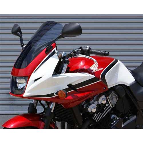 【MRA】ツーリングスクリーン MT054C CB400SB 05-07/REVO 08-10 クリ...