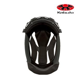 OGK KABUTO KAMUI カムイ3 インナーパッド ダークグレー ヘルメット メット フルフェイス 12mm Mサイズ
