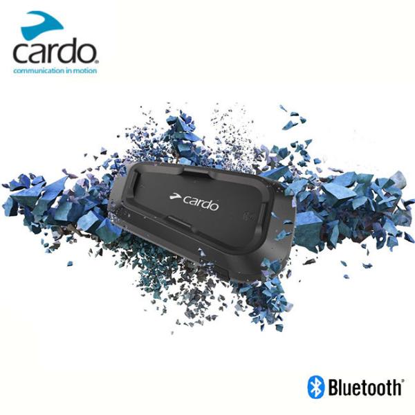 Cardo/カルド SPIRIT HD シングル オートバイ専用インカム Bluetooth ブルー...