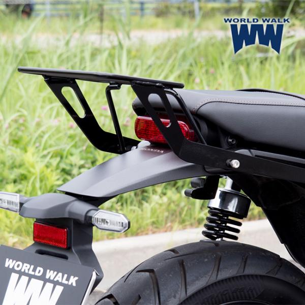 在庫有 WW製/ワールドウォーク ホンダ GB350S用リアキャリア ブラック スチール製 wca-...
