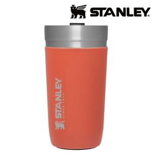 STANLEY/スタンレー 10-03112-103 ゴー 真空タンブラー 0.47L ステンレス 水筒 保冷 保温 マイボトル 真空断熱 魔法瓶 コンパクト サーモンピンク｜horidashi