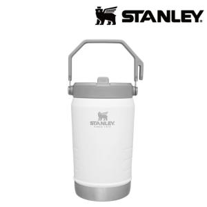 STANLEY/スタンレー 10-09996-051 アイスフローフリップストロー真空ジャグ 1.1L 水筒 保冷 保温 魔法瓶 保冷 ステンレス 1L 白 ホワイト｜horidashi