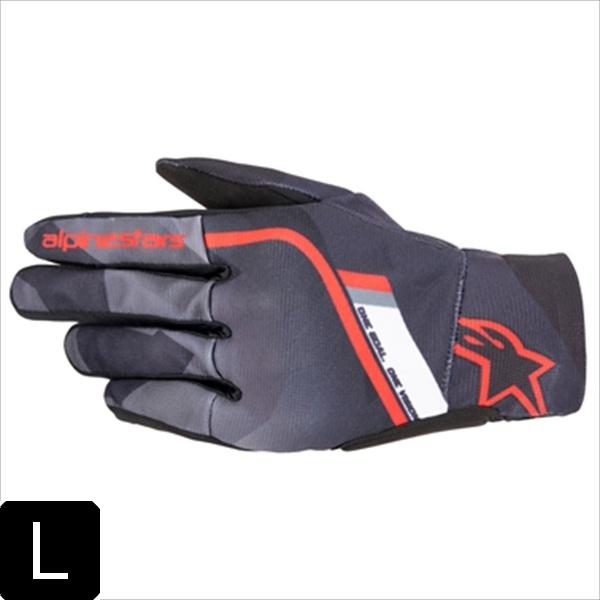 送料無料 アルパインスターズ REEF GLOVE 1343BLACK GRAY CAMO L グロ...