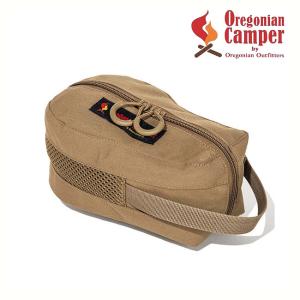 Oregonian Camper/オレゴニアンキャンパー シェラカップ ケース センタージッパー メッシュ生地 10個くらい 収納 OCB-2224 ウルフブラウン