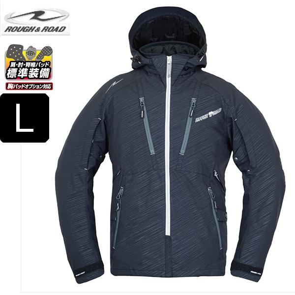 納期未定 ラフ＆ロード RR7245 ラフパーカー スラッシュブラック Lサイズ 送料無料