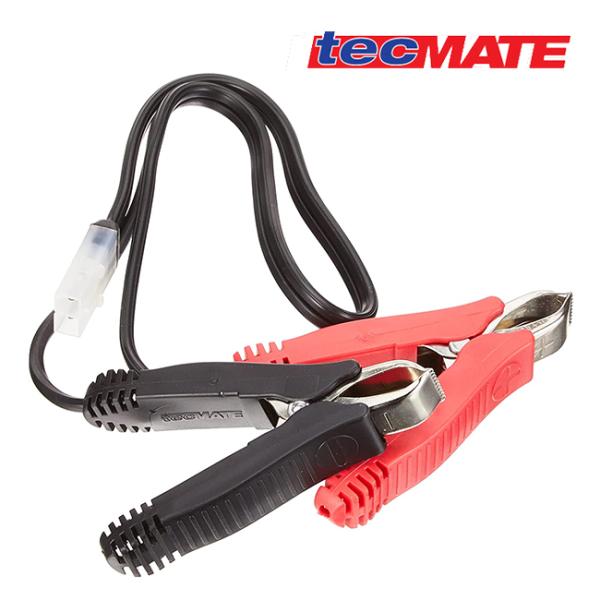 テックメイト OptiMate TM-74 ワニ口クリップケーブル オプティメイト4用