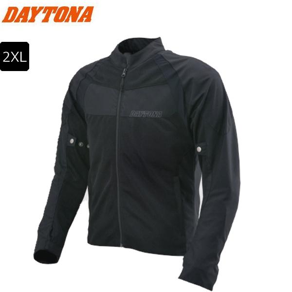 ブラック/2XL DAYTONA(デイトナ） HBJ-058 スポーツメッシュジャケット 21665
